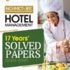 17 Years' Solved Papers NCHMCT JEE Hotel Management (2023-2007)