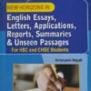 New horizons in English Essays, Letters, Applications, Reports, Summaries & Unseen Passages For HSC and CHSE Students