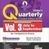 Quarterly Current Affairs 2024 Vol. 3 - July to September for Competitive Exams 8th Edition | Latest Updates | General Knowledge/ Awareness