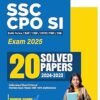 Arihant SSC CPO SI Exam 2025 | With 20 Solved Papers (2024-2023) | For Delhi Police, BSF, CISF, CRPF, ITBP,SSB | English Medium