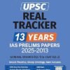 Arihant IAS Prelims 13 Years Solved Papers (2025–2013) | UPSC Real Tracker | Covers GS Paper 1 & CSAT (GS 2) | With Elimination Techniques & Real-Time Evaluation | For 2026 Exam