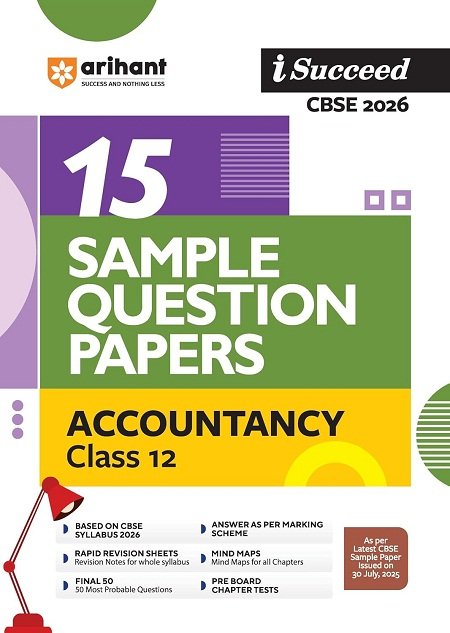 15 Sample Question Papers Accountancy