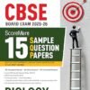 MTG CBSE Class 12 ScoreMore 15 Sample Papers Biology Book For 2025-2026 Board Exam