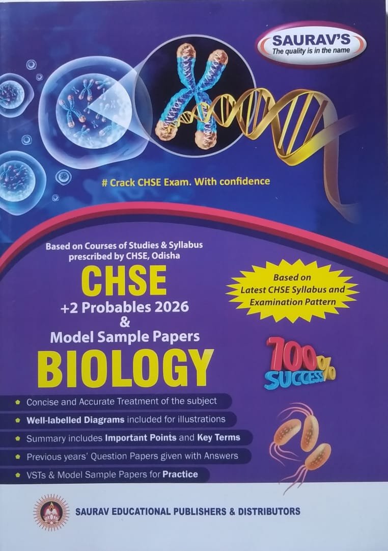 CHSE Model Sample Papers BIOLOGY
