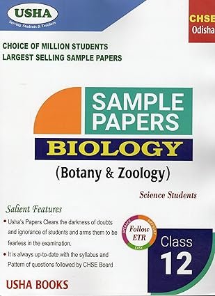 CHSE Sample Papers Biology(Botany & Zoology)