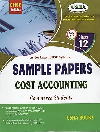 CHSE Sample Papers Cost Accounting