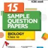I-Succeed ICSE 2026 — Class 10 Biology | 15 Sample Question Papers | Based On Latest ICSE Syllabus | Includes Solved Specimen Paper, 2025 Board Paper, Rapid Revision Sheet & Mind Maps