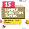 I-Succeed ICSE 2026 – History & Civics Class 10 | 15 Sample Question Papers | Based On Latest ICSE Syllabus | Includes Solved Specimen Paper, 2025 Board Paper, Rapid Revision Sheet & Mind Maps
