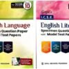Goyals I.C.S.E. Specimen Question Paper with Model Test Papers in English language and English literature for Class 10 (Set of 2 Combo) - Latest for 2026 Examination