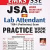 EMRS SSE JSA Lab Attendant Tier – 1 Preliminary Exam Practice Work Book (English Medium) (5723) 2025-26