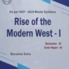 Rise of the Modern West-I Semester-III Core Paper-VI As Per NEP-2020 Model Syllabus (English Medium) Kalyani Publication