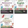 Olympiad Champs Mathematics, English, Social Studies & General Knowledge Class 3 (Set of 3 Combo) 2026 - 27 Exam Disha Published