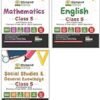 Olympiad Champs Science, Mathematics, English, Social Studies & General Knowledge Class 5 (Set of 3 Combo) 5th Edition |  2026 - 27 Exam Disha Published