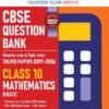 CBSE Class 10 Mathematics Basic Question Bank | Chapter & Topic-wise Solved Papers (2017–2026) | Based on Latest Syllabus (April 2026) | Includes 2026 Papers | | For 2027 Exam