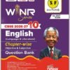 WINR Series CBSE English Language & Literature Class 10 Chapter-wise Objective & Subjective Question Bank 2026-27 Disha Published