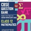 CBSE Mathematics Question Bank Class 12 Chapter & Topic-wise Solved Papers (2017–2026) Oswaal For 2027 Exam